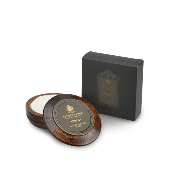 Truefitt & Hill Luxury Shaving Soap in Acacia Wood Bowl - Sandalwood -  Hydrating, Rich Lather for a Closer, Smoother Shave, Gentle on Sensitive  Skin, 