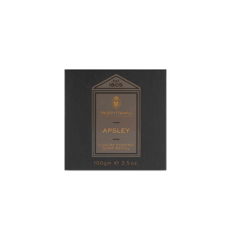 Apsley Luxury Shaving Soap Refill for Wooden Bowl - Truefitt & Hill USA