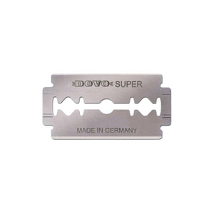 Double-edged Dovo Super Platinum razor blades, 10 pack Made in Germany