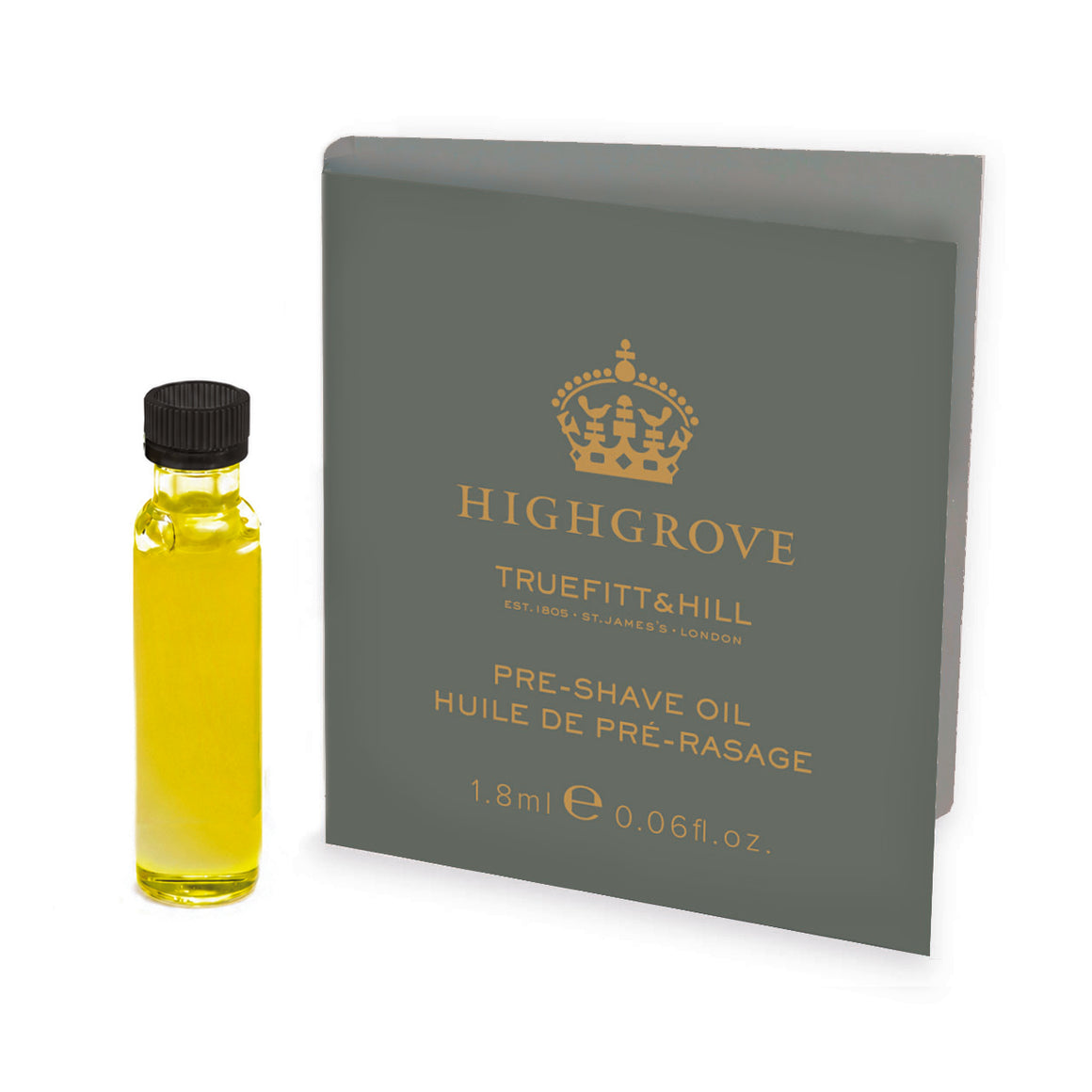 Highgrove Pre-Shave Oil Vial Sample