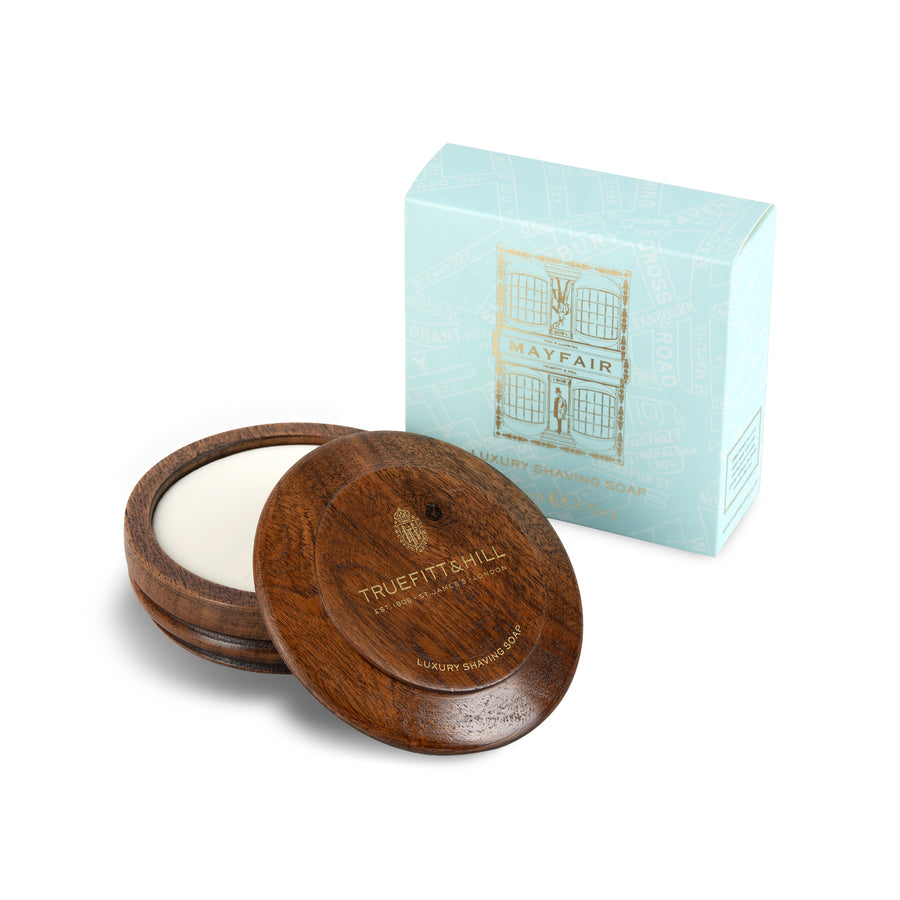 Mayfair Luxury Soap in Wooden Bowl