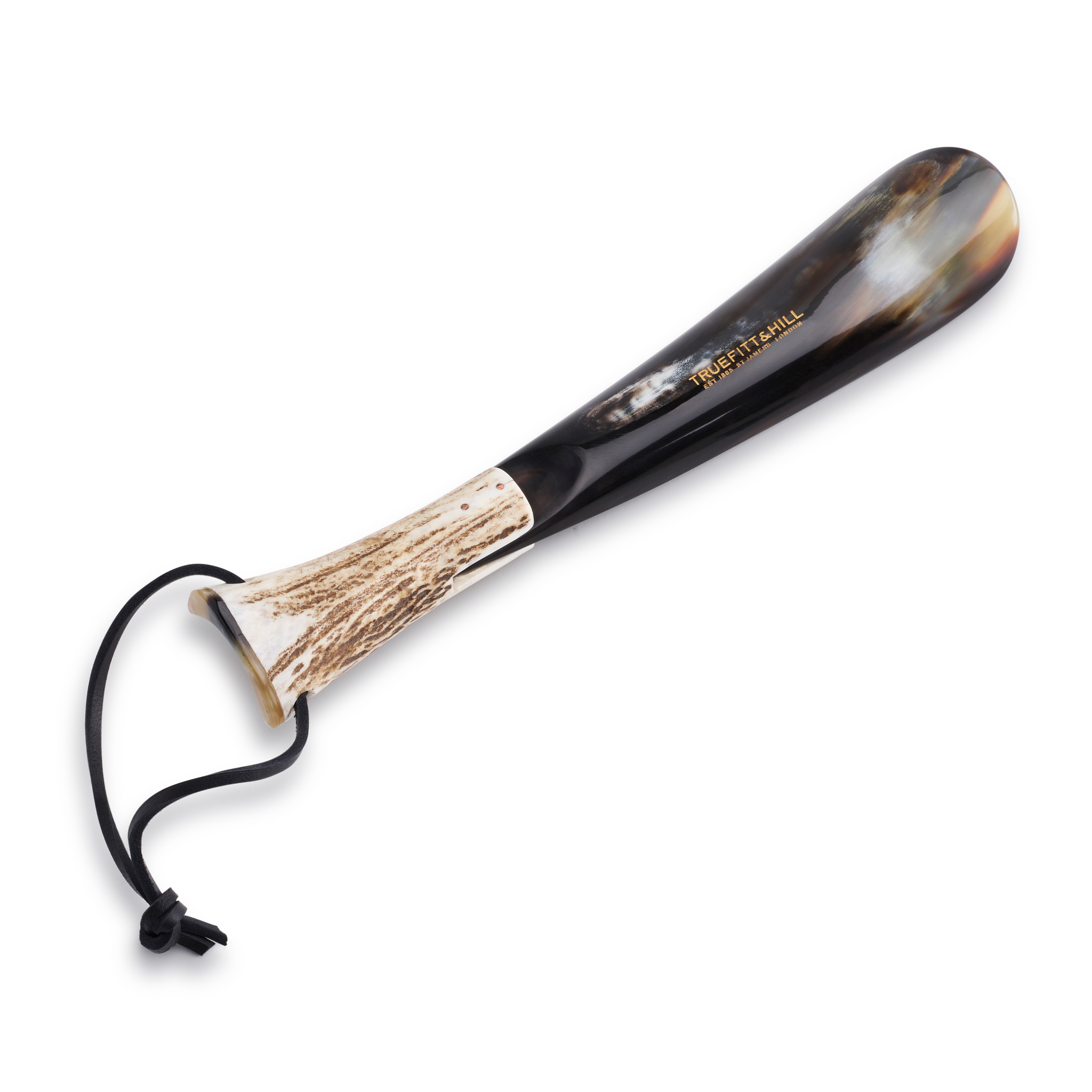 Truefitt & Hill 10" Shoe Horn with stag handle