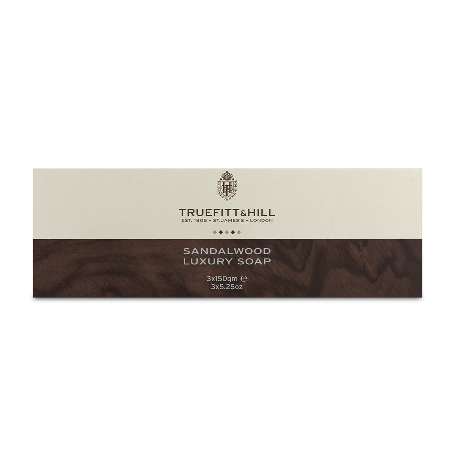 Sandalwood Luxury Triple Soap - Truefitt & Hill USA