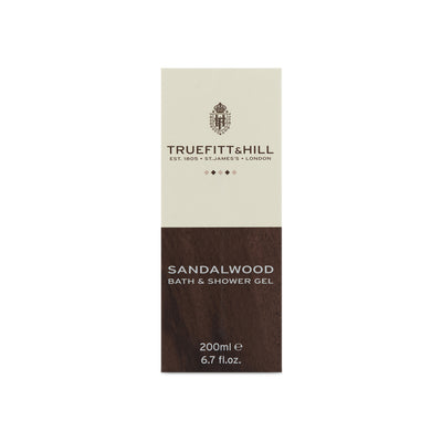 TRUEFITT & HILL サンダルウッド コロン 100ml Sandalwood Bath & Shower Gel - Truefitt & Hill US