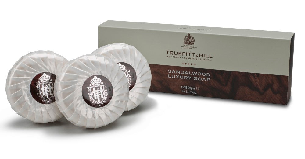 Sandalwood Luxury Triple Soap