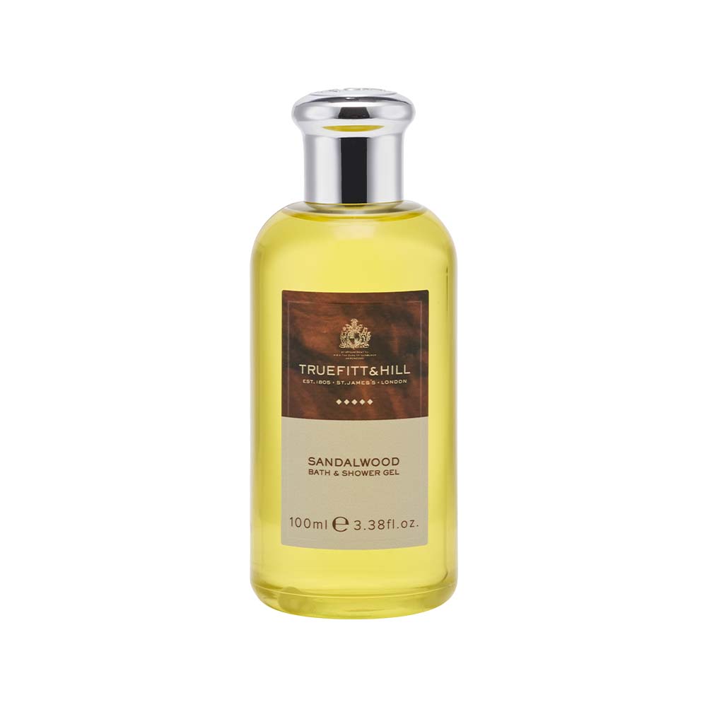 Travel Collection Sandalwood Bath Shower Gel Truefitt Hill US