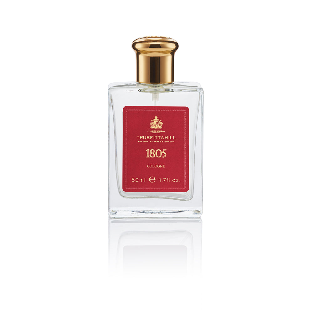Travel Size 50ml Cologne: 1805 or Sandalwood or Apsley Cologne  (sold individually) - Truefitt & Hill USA