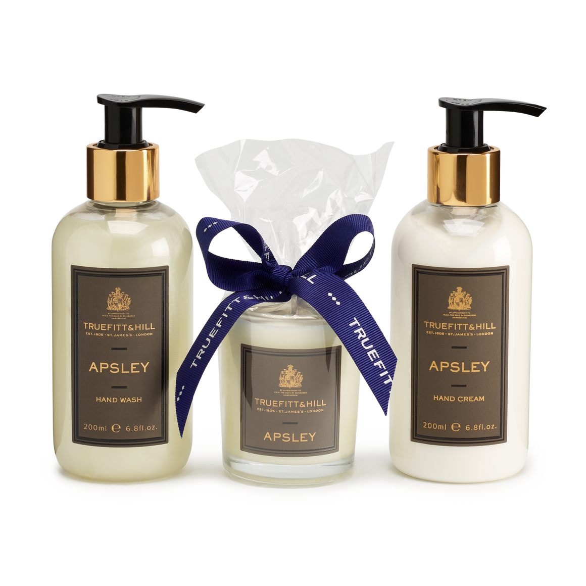 Apsley Hand Wash & Hand Cream with Candle