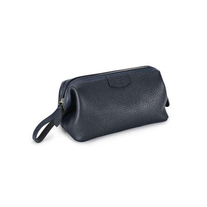 T&H Navy Nappa Wash Bag - Truefitt & Hill USA