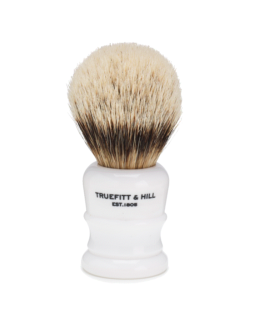 Wellington Silvertip Shaving Brush With Bulb Knot - Truefitt & Hill USA
