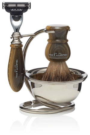 Regency Collection with Bowl - Shaving Brush & Razor Set