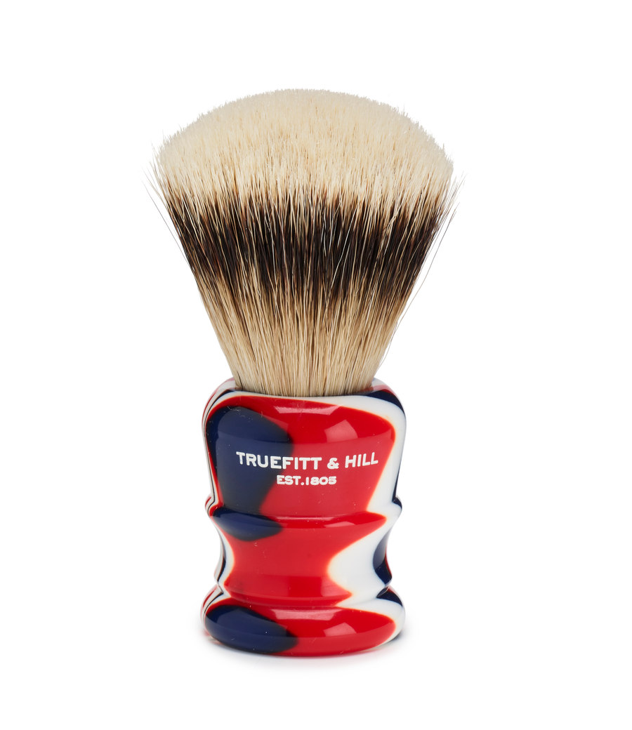 Wellington Silvertip Shaving Brush With Fan Knot - Truefitt & Hill USA