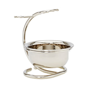 Chrome Shaving Stand with Bowl - Truefitt & Hill USA