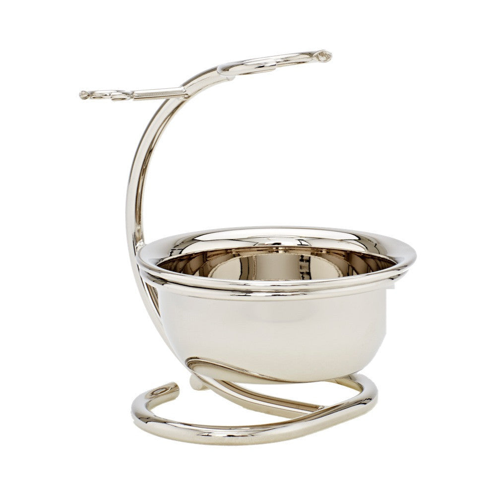 Chrome Shaving Stand with Bowl - Truefitt & Hill USA