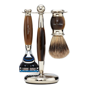 Edwardian Collection - Shaving Brush & Razor Set - Truefitt & Hill USA