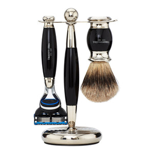 Edwardian Collection - Shaving Brush & Razor Set - Truefitt & Hill USA