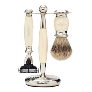 Edwardian Collection - Shaving Brush & Razor Set - Truefitt & Hill USA